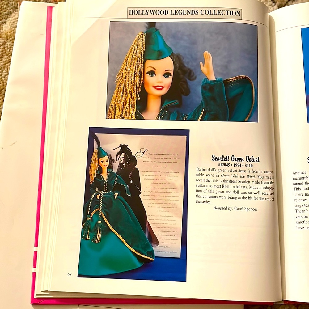 Scarlett Green Velvet Barbie